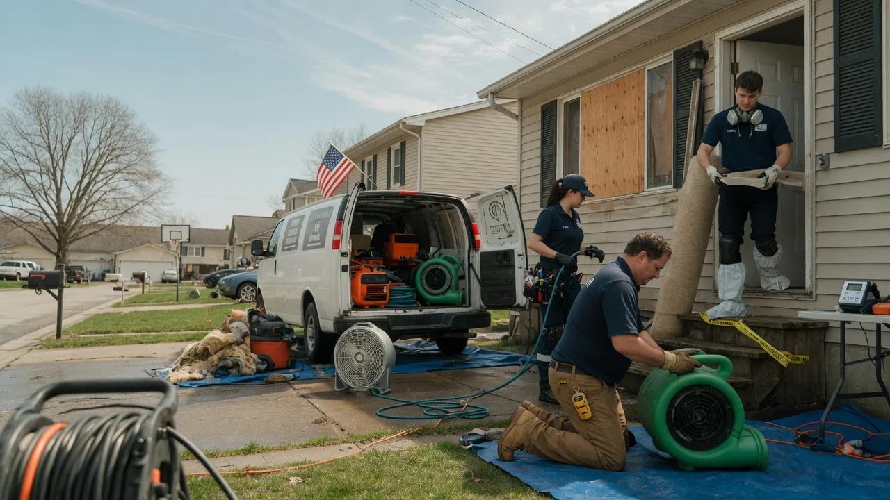 Water Damage Restoration in North Canton, OH near me